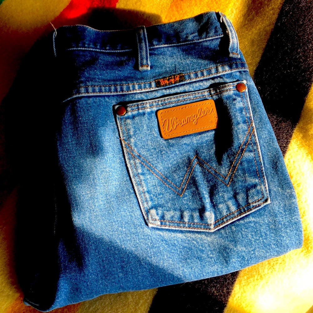 Vintage Wrangler Blue Jeans